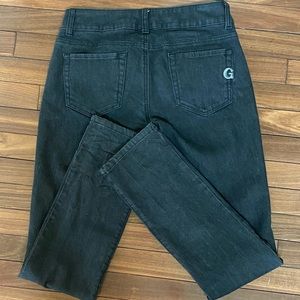 GUESS JEANS SARAH SKINNY WOMEN/ BLACK / SIZE 28/ STYLE Q638A098/USED.